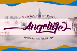 Angellife: Elegant Brush Font with Bold Character