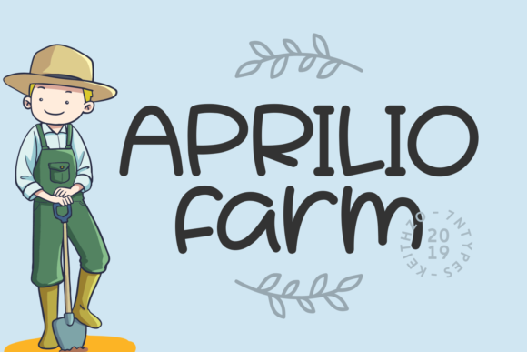 Aprilio Farm: A Handwritten Font with a Playful Twist
