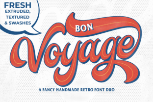Bon Voyage Duo: Where Retro Craft Meets Modern Design Workflow