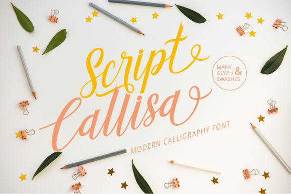 Callisa Script: A Delightful Handwritten Font for Creative Expression