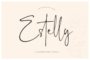 Estelly: A Handwritten Signature Font with Style