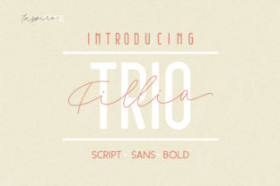 Filia: A Display Font Trio That Bridges Nostalgia and Modern Clarity
