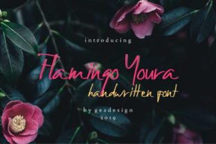 Flamingo Youra: A Handwritten Font That Adds Style and Personality to Any Project