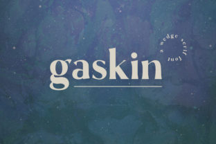 Gaskin: A Modern Wedge Serif That Commands Attention