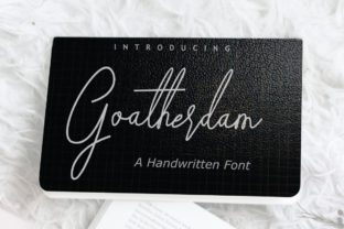 Goatherdam: A Handwritten Script Font That Feels Human, Not Hollow