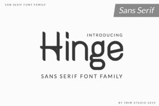 Hinge: A Bold, Outdoor-Inspired Sans Serif for Confident Design
