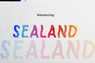 Sealand: A Maritime-Inspired Color Font for Designers Who Value Distinctive Typography