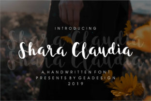 Shara Claudia: Elegant Handwritten Font