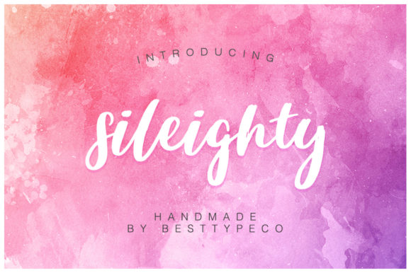 Sileighty Font: A Playful Addition to Your Design Toolkit