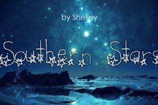 Southern Stars: A Dreamy, Star-Inspired Font with Bold Charm