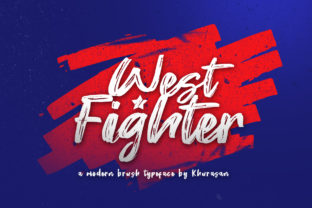 West Fighter: A Handwritten Brush Font with a Vintage Elegance